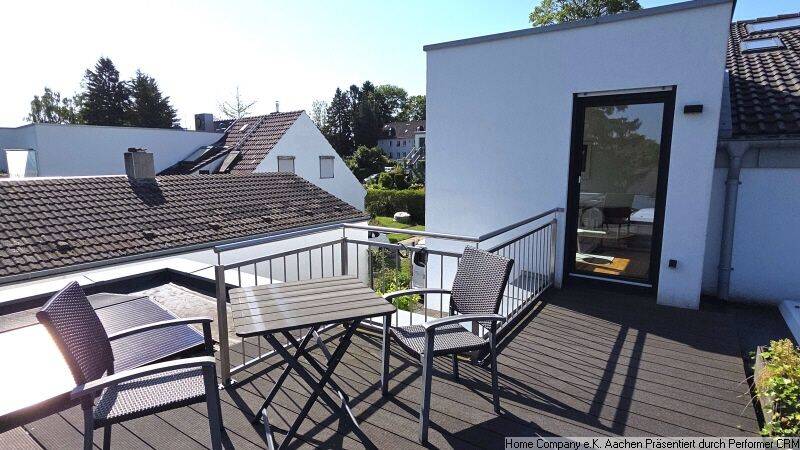 Auf der Hörn: Möbl. 2 Zi-Apartm. mit Dachterrasse