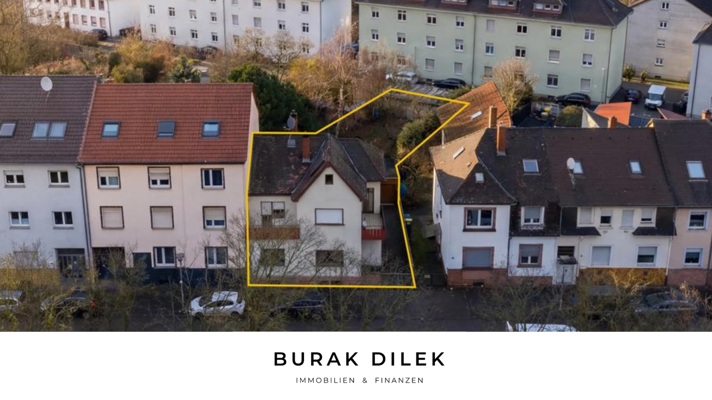 Zweifamilienhaus sofort frei: Garten, Wintergarten, 4 Garagen - käuferprovisionsfrei – Mannheim – Bild 1 von 9