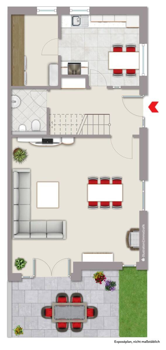 Ihr Familientraum auf ca. 144 m² Wohn-/Nutzfläche! – Münster – Vorschaubild 7