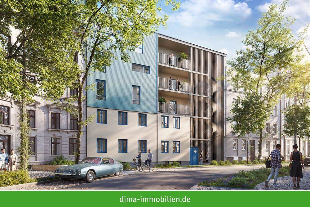 Herrliche Maisonette-Whg. am Park mit Süd-Balkon, Wannenbad, Gäste-WC, Aufzug u.v.m. – Leipzig – Vorschaubild 4