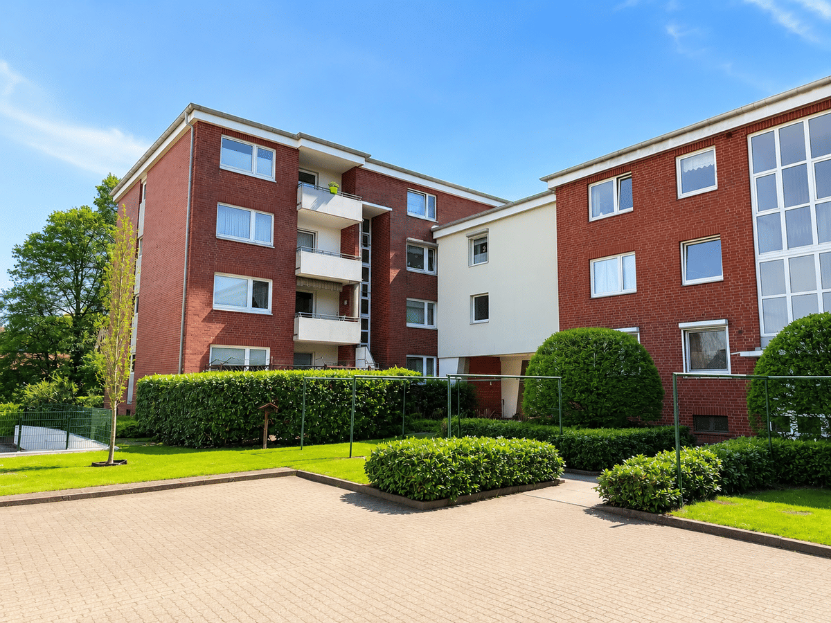 Attraktive 2,5 Zi.-Whg. m. Balkon & TG Option in Neugraben – 21149 Hamburg – Bild 1 von 9