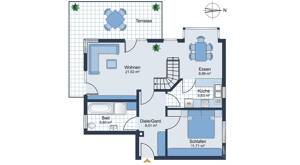 Sanierungsbedürftige 2-Zimmer-Maisonette mit Südterrasse, Garten & Hobbyraum in München-Waldperlach – 81739 München – Vorschaubild 7