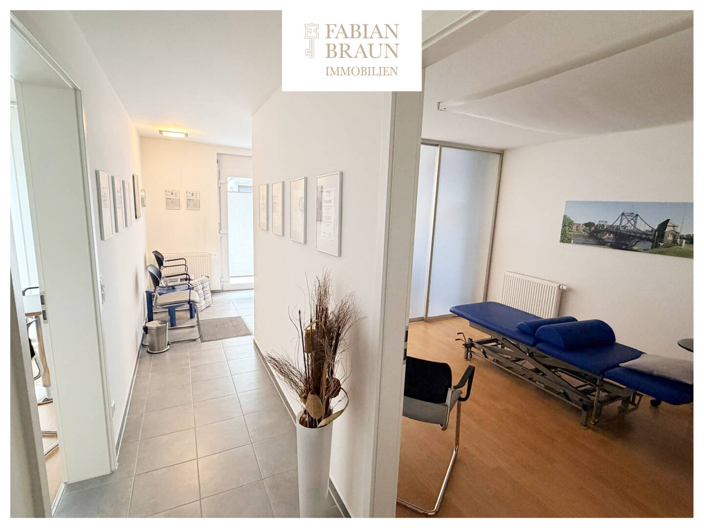 Praxis/Wohnung, EG, barrierefrei, EBK, 2 Bäder, Dusche, Carport, 90482 Nürnberg-Laufamholz – Nürnberg – Vorschaubild 2