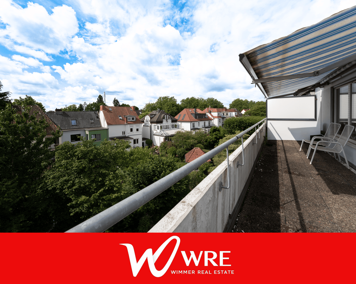Renovierungswohnung mit großzügigem Balkon in gefragter Gete-Lage – 28211 Bremen – Bild 1 von 9