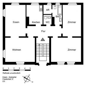 4-Zi.-Wohnung im Südviertel zu vermieten! – 45128 Essen – Vorschaubild 6