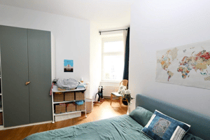 HOHE DECKEN, BALKON & PARKETTBODEN - BEGEHRTE KIEZLAGE, RUHIG & ZENTRAL - DIREKT AM HAUSBURGPARK – 10249 Berlin – Vorschaubild 9