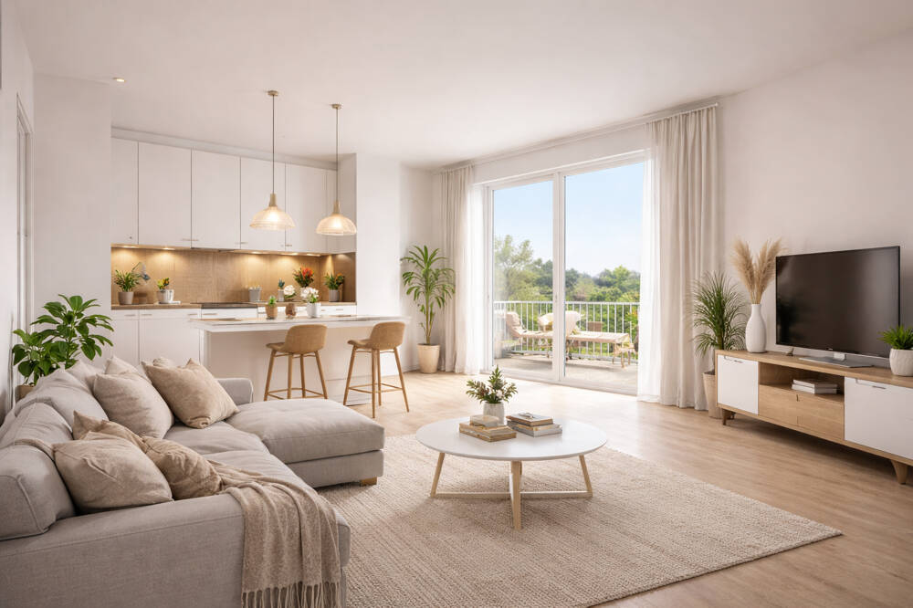 Aus Steuern wird Vermögen! Bis zu 500,- mtl. Überschuss durch hohe Abschreibung! Neubau! – Augsburg – Bild 1 von 2
