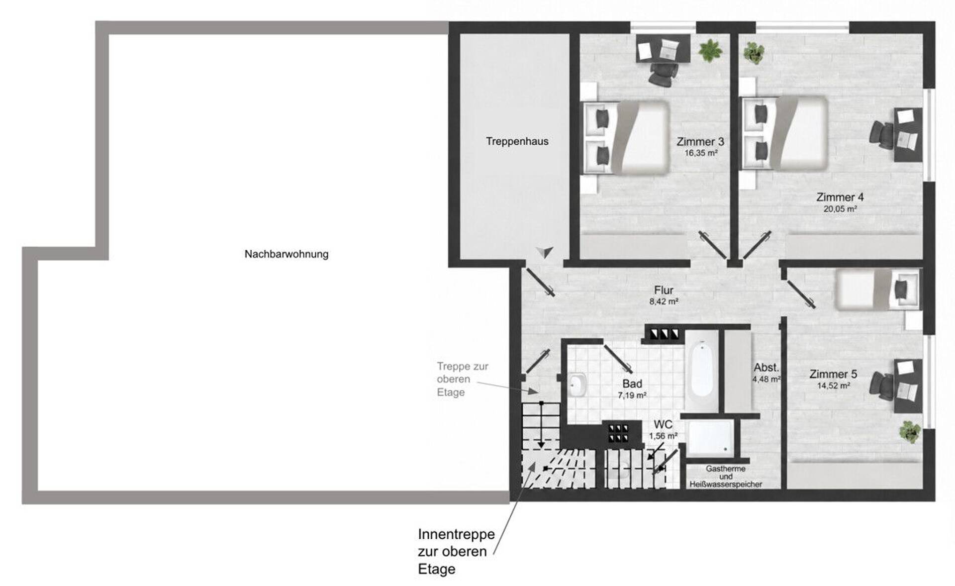 Terrassenwohnung in 50931 Köln mit 202 m² kaufen