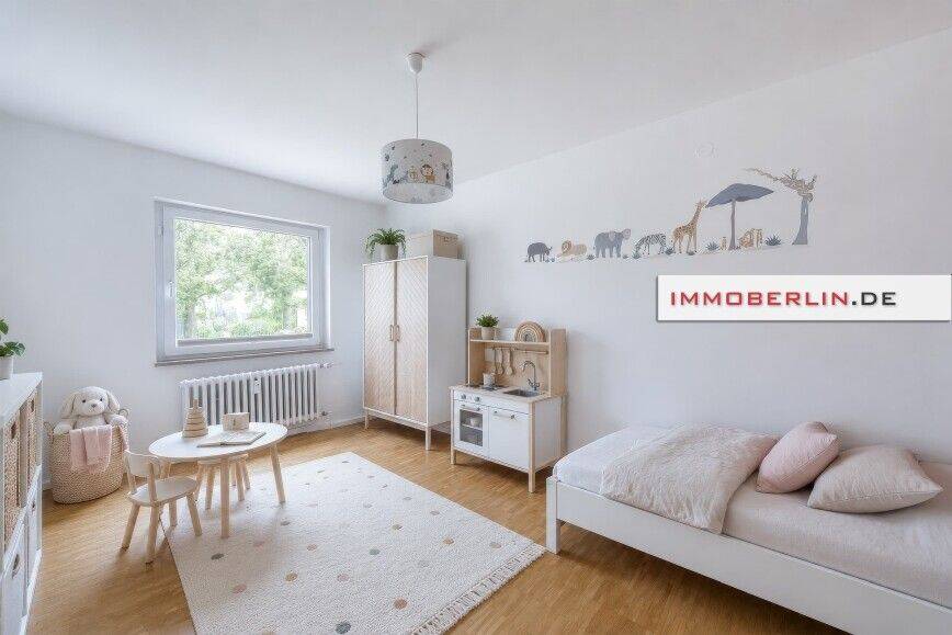 IMMOBERLIN.DE - Toplage! Komfortable Wohnung mit Sonnenbalkon beim Hubertussee – Berlin – Vorschaubild 5