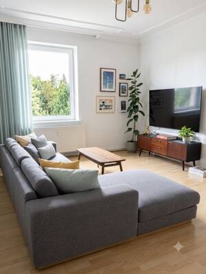 3-Zimmer, Hamburg-Barmbek, voll möbliert, Zwischenmiete, Okt-Dez