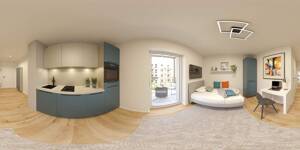 *Kapitalanleger aufgepasst* 1-Zimmer-Microapartment – Balkon, Möblierung & TG inklusive – 90762 Fürth – Vorschaubild 4