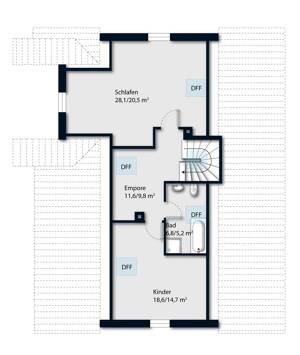 HELLE 4- ZIMMER MAISONETTEWOHNUNG MIT GARTEN & BALKON IN ZUSMARSHAUSEN – 86441 Zusmarshausen – Vorschaubild 3