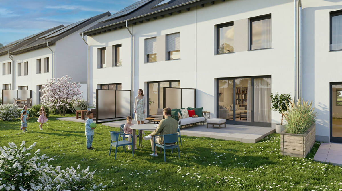 KfW-40-NH QNG, Neubau Reihenhaus in Köln-Elsdorf, förderfähig, bezugsfertig Dezember 2026 – 51145 Köln – Bild 1 von 8
