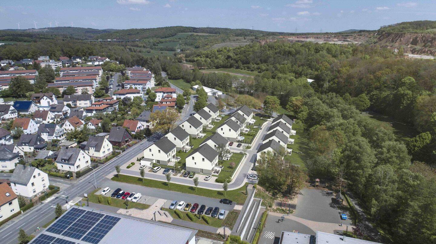 Exklusive Doppelhaushälfte mit Garten, Terrasse, Einbauküche und Garage in Wetzlar – Wetzlar – Vorschaubild 2