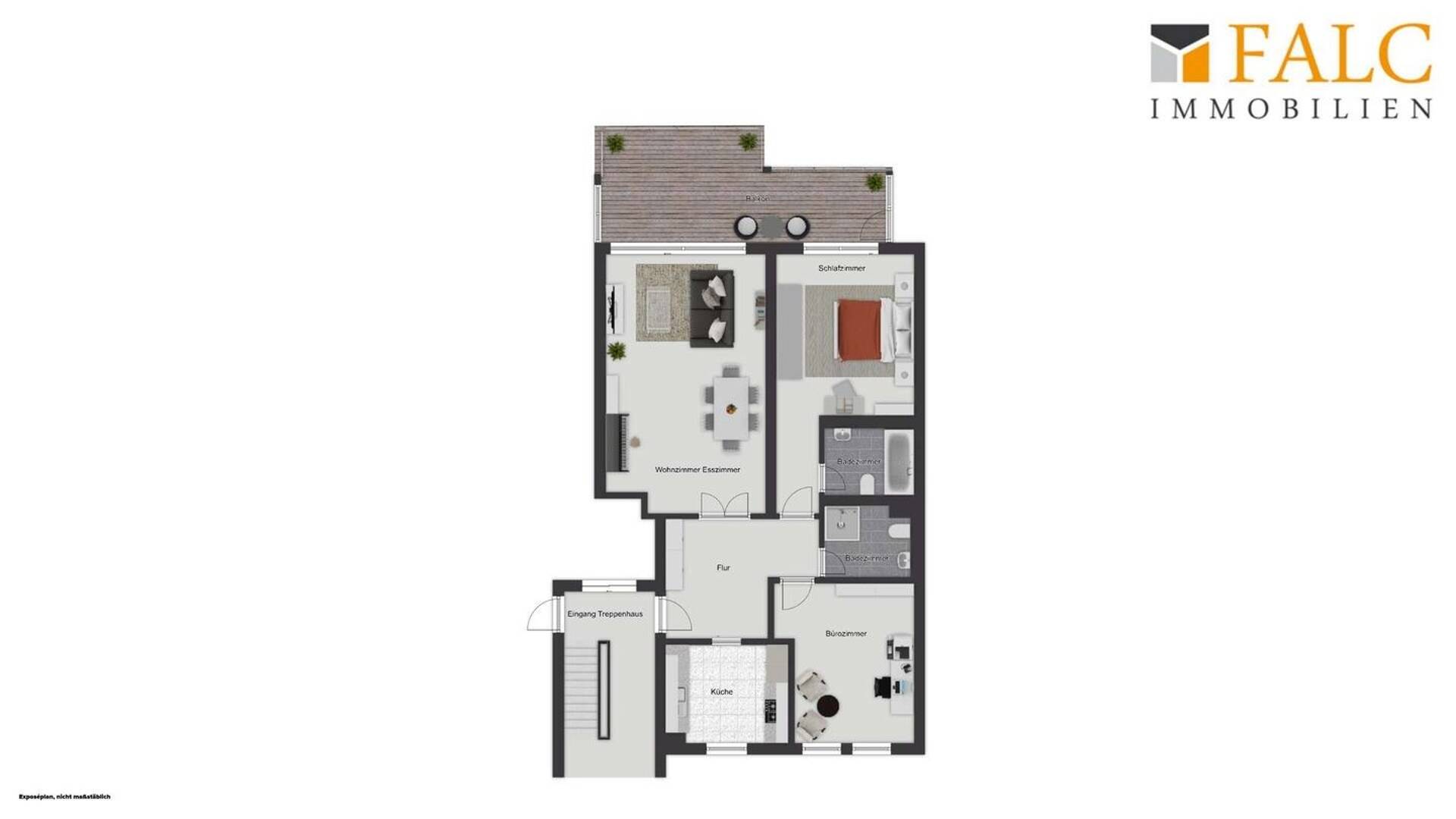 Etagenwohnung in 50668 Köln mit 91 m² kaufen
