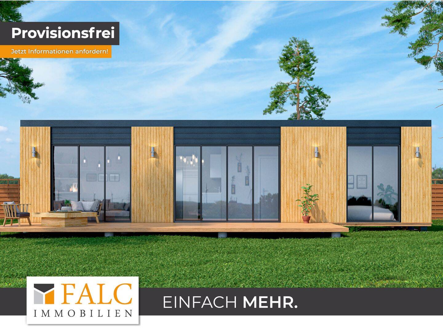 Bungalow inkl. Grundstück - Neubau, schlüsselfertig, flexibel erweiterbar – Villenbach – Bild 1 von 4