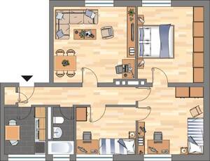 Demnächst frei! 3,5-Zimmer-Wohnung in Kiel Gaarden-Ost – 24143 Kiel – Vorschaubild 7