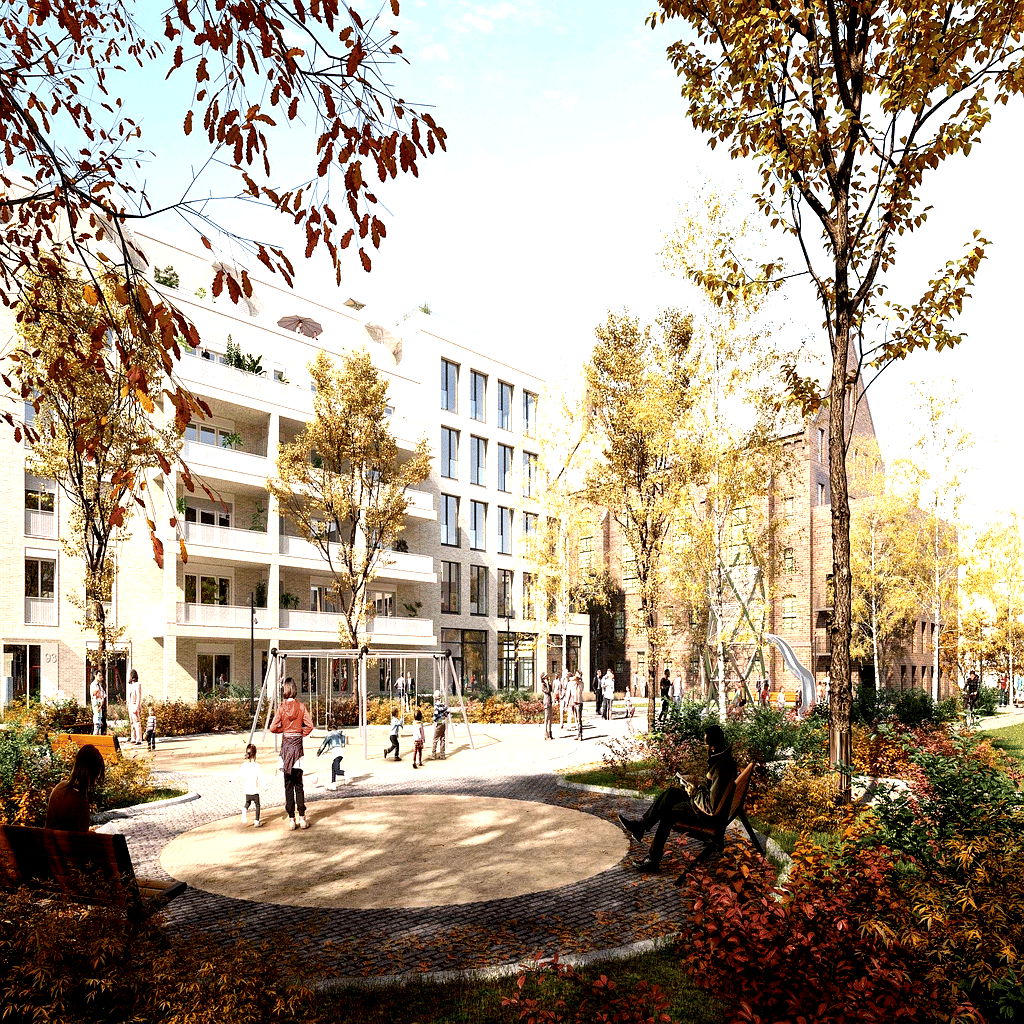 Hochwertige 3-Zimmer-Wohnung mit Balkon, im neuen Düsseldorfer Stadtquartier Maxfrei – Düsseldorf – Vorschaubild 3