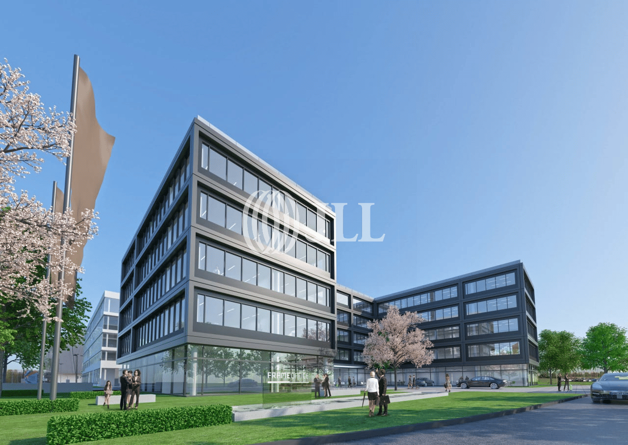 Moderne Arbeitswelten in der Nähe des Flughafens