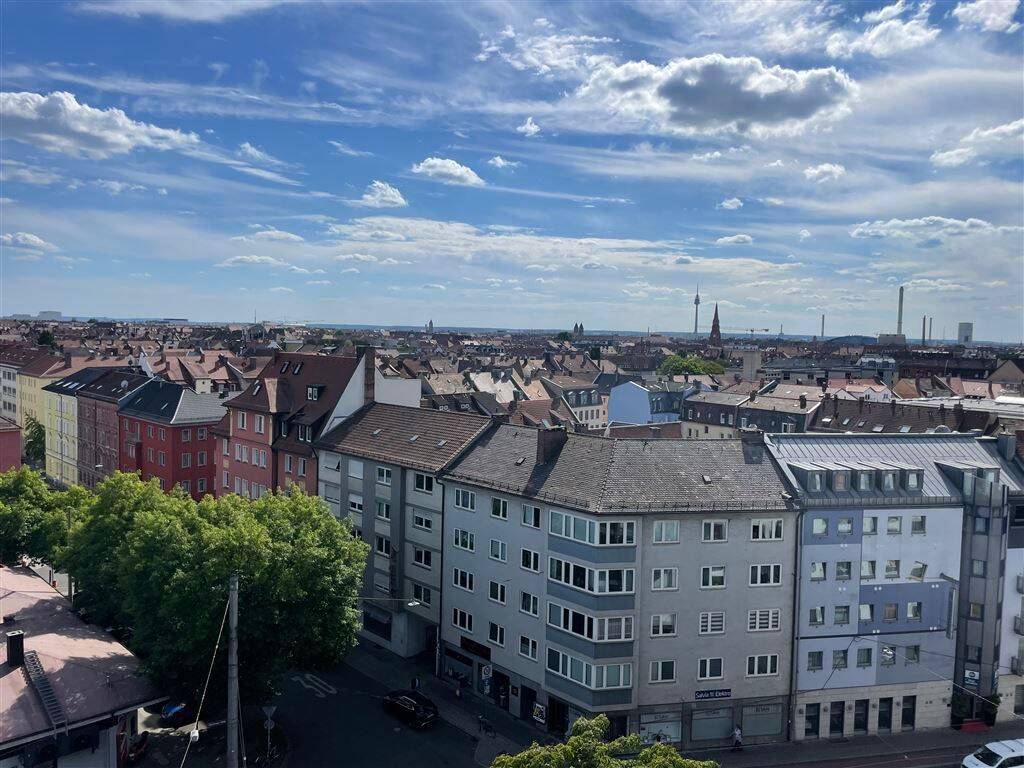 Möbliertes 1-Zimmer Apartment in Top-Lage mit Balkon| Aktuell vermietet! – Nürnberg – Vorschaubild 2