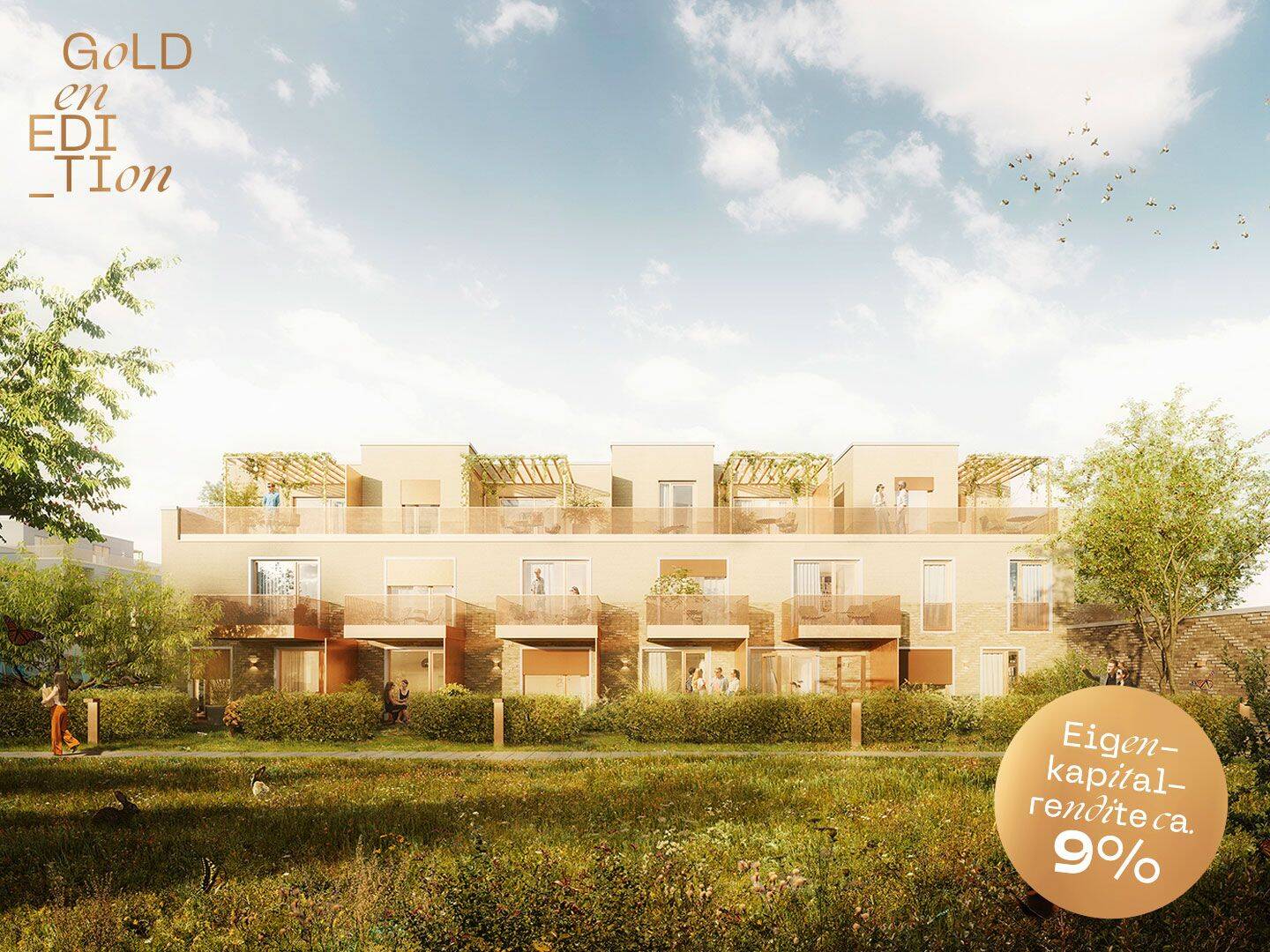 Investieren in bester Lage: Stilvolles 1 Zimmer mit sonniger Terrasse – Garching bei München – Bild 1 von 5