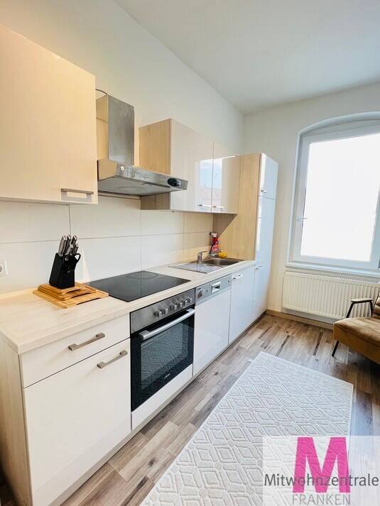 Exklusive, frisch sanierte und möblierte 2-Zimmerwohnung in zentraler Lage in Nürnberg – Nürnberg – Vorschaubild 9