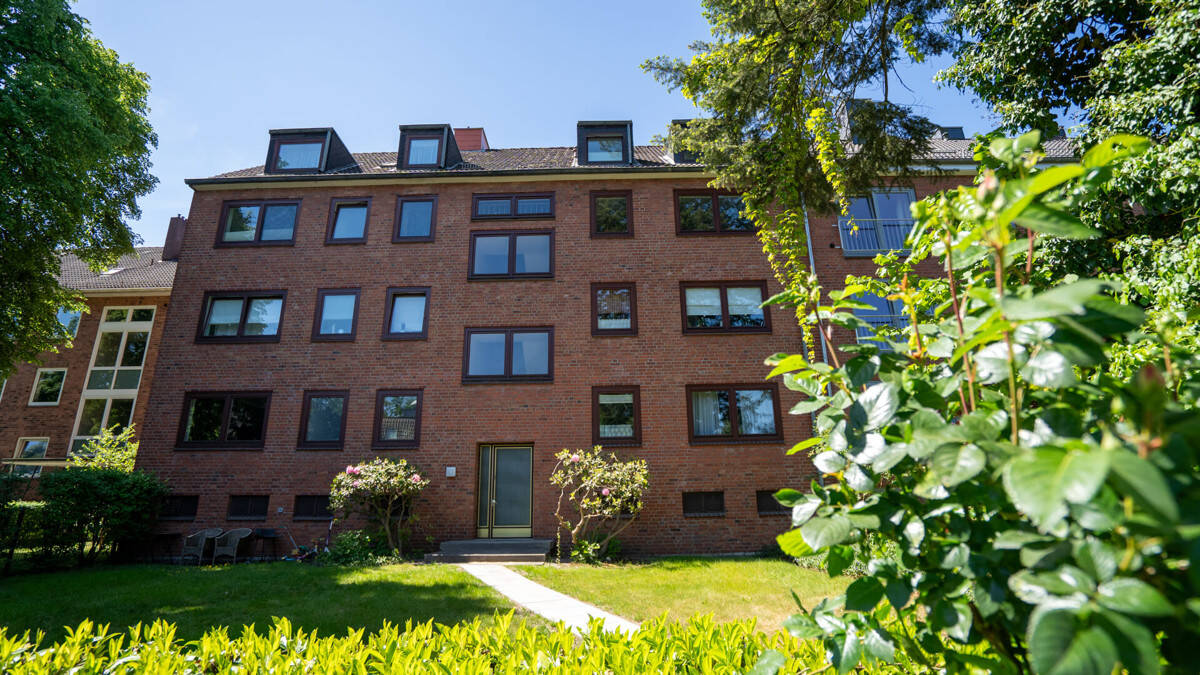 Urban leben, grün genießen: 3-Zimmer-Wohnung in Lokstedt