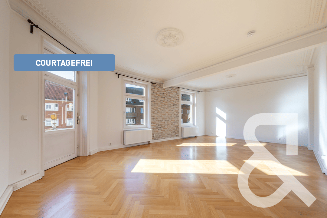 Großzügige 3-Zimmer-Wohnung mit 2 Balkonen in Alsternähe