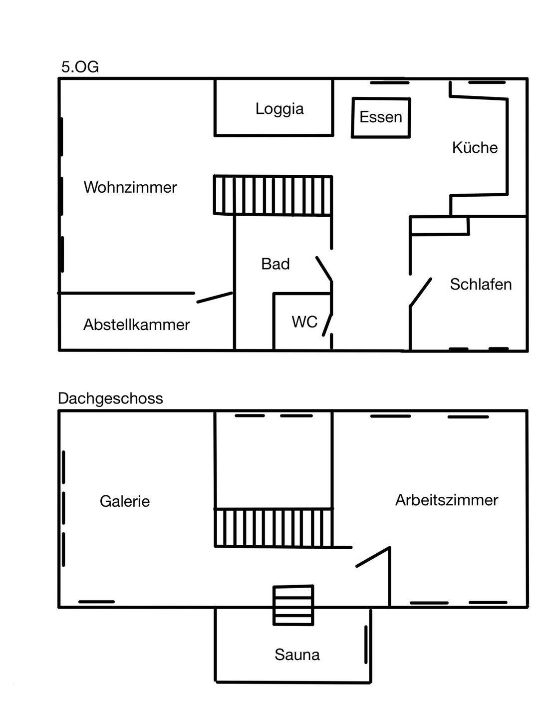 WOHNEN : PREISRUTSCH 3 Zi - 180 m² Maisonette - BURGBLICK – Nürnberg – Vorschaubild 7