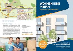 Einziehen und wohlfühlen - 2-Zimmer-Neubauwohnung wartet auf neue Mieter – 25746 Heide – Vorschaubild 5