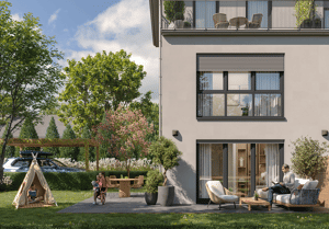 Effizienter Neubau in Hamburg-Meiendorf: Premium-Endreihenhaus mit Garten, Dachterrasse & Carport – 22145 Hamburg – Vorschaubild 5