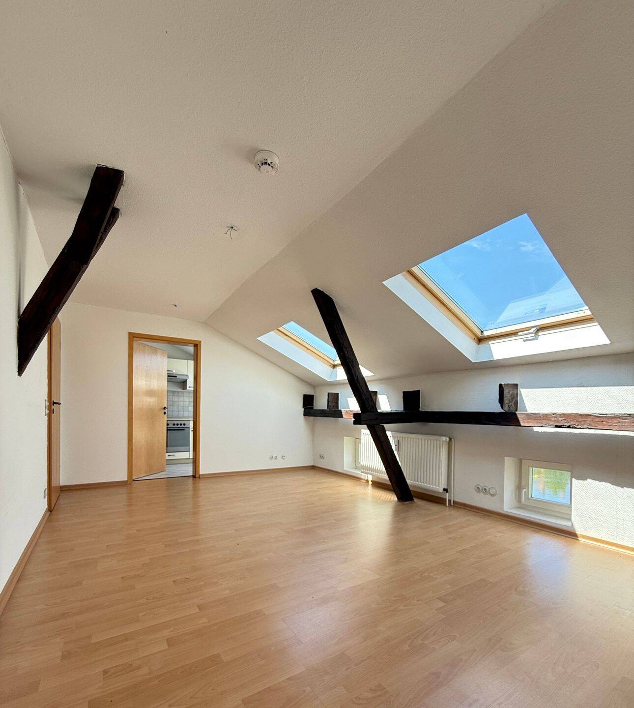 Charmante Maisonette-Dachgeschosswohnung mit Sonnenterrasse am Pfaffenteich – Schwerin – Vorschaubild 3