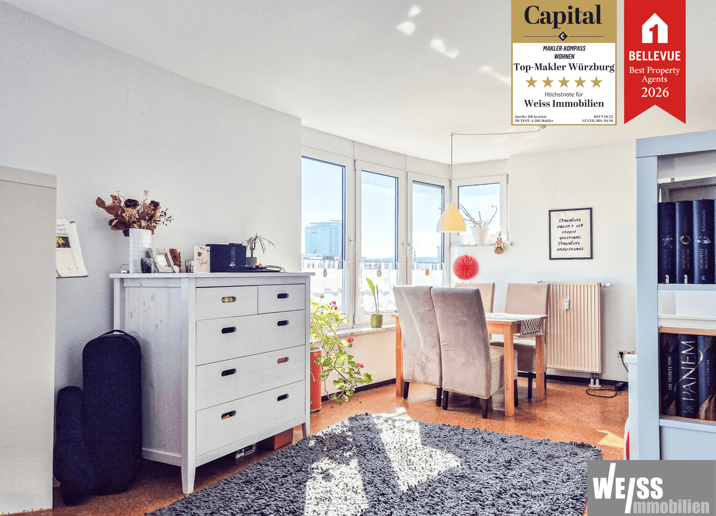 Attraktive 1-Zimmer-Wohnung mit Tiefgaragenstellplatz