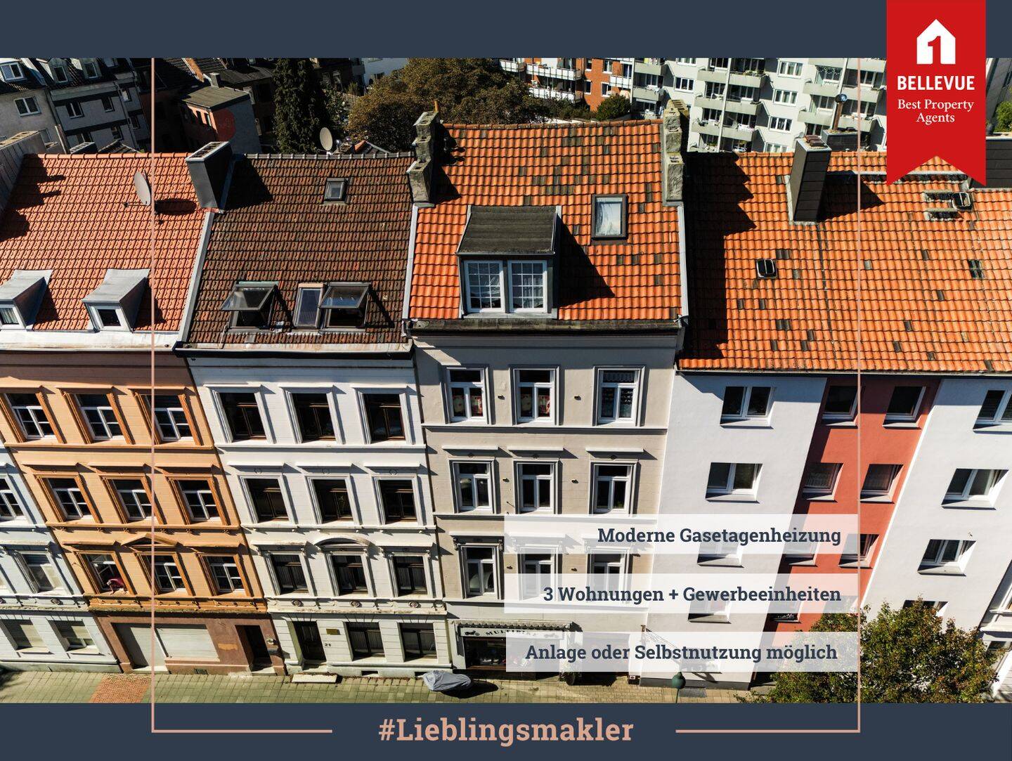 Gepflegtes Stadthaus in Innenstadtlage mit zwei vermieteten Wohnungen – Aachen – Bild 1 von 9