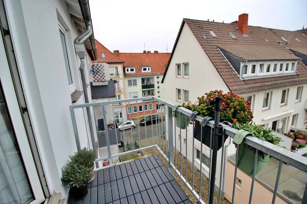 Neustadt - Citynah Nä Hochschule - 2 Gemütliche Singlewohnung -Blick über die Dächer - sonnig – Bremen – Vorschaubild 4