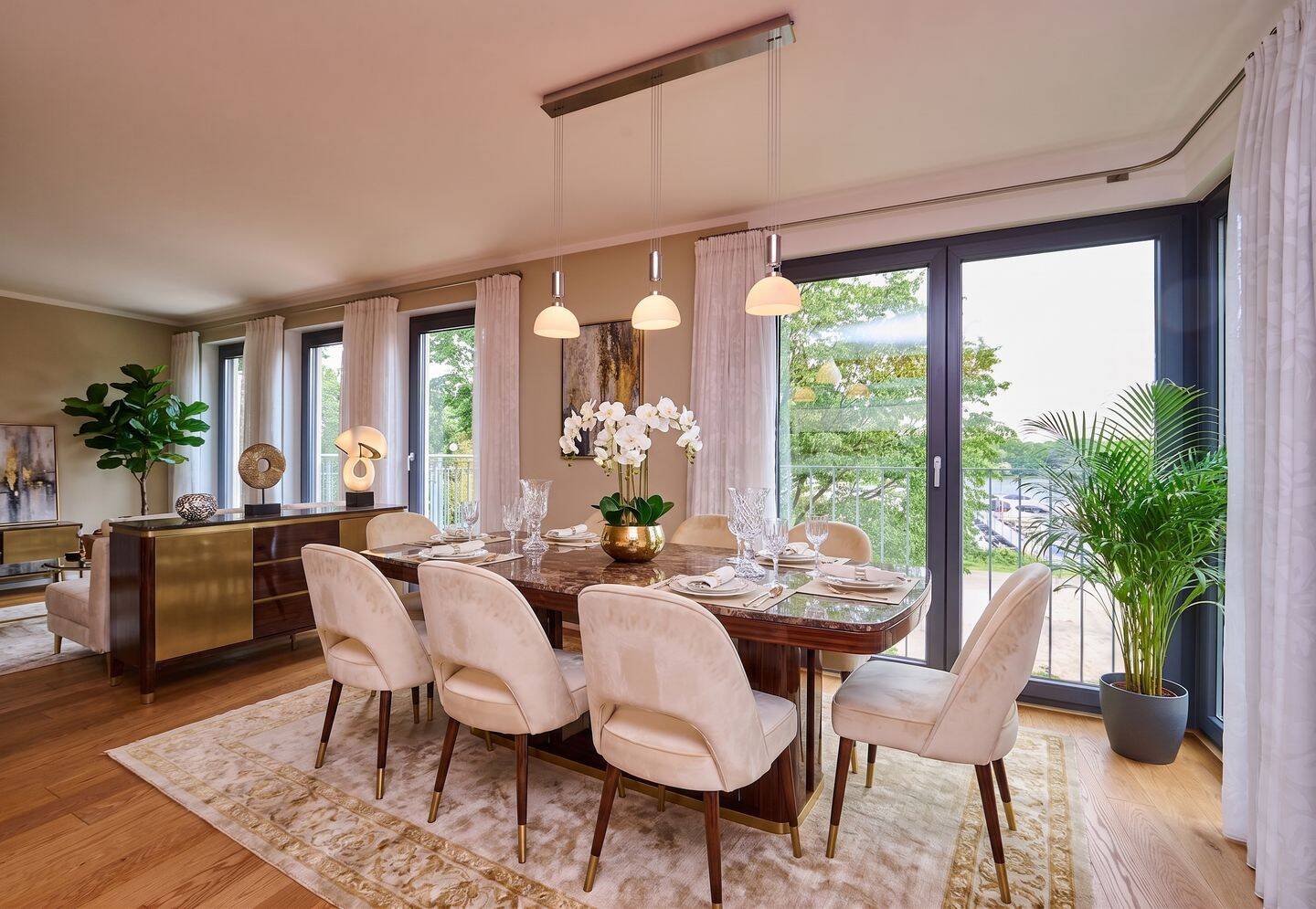 Waterfront Living - Panoramic Main River View 3.5 Rooms