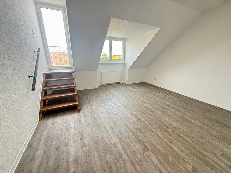 Da kommt man gern Heim. 2-Zimmer-Dachgeschosswohnung