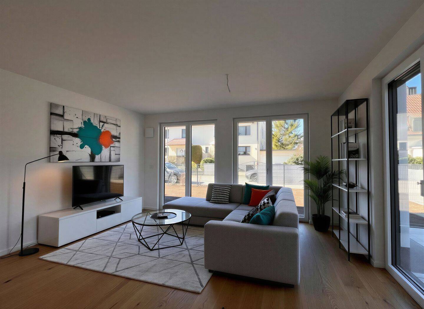 Wohnkomfort + Qualität ! - Hochwertig ausgestattete 3-Zimmer-Erdgeschosswohnung mit sonnigem Garten – München – Vorschaubild 6