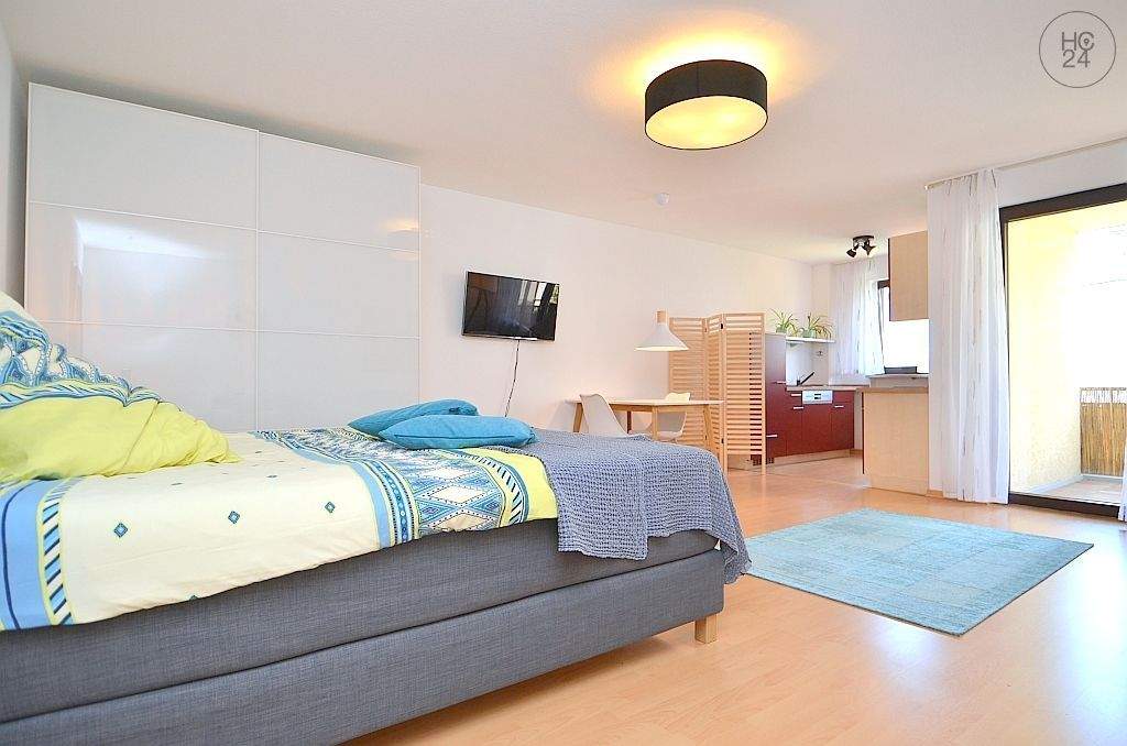 Modern möblierte 1-Zimmer-Wohnung mit WLAN und Balkon in Wöhrd – Nürnberg – Vorschaubild 9