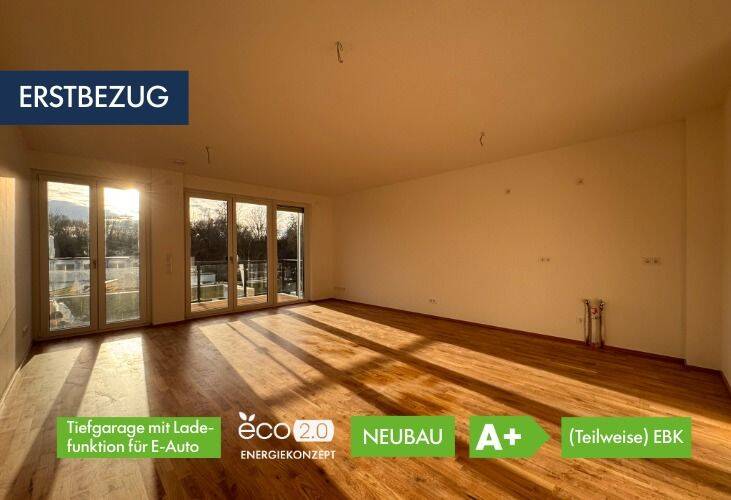 *** Erstbezug * 2 Zimmer * STELLPLATZ * Energiekonzept * Wäremepumpe A+ *** – Leipzig – Vorschaubild 3
