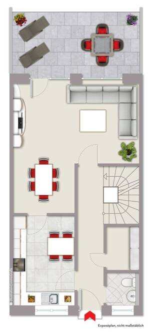 Modernes Reihenmittelhaushaus in beliebter Lage von Gievenbeck! – 48161 Münster – Vorschaubild 7