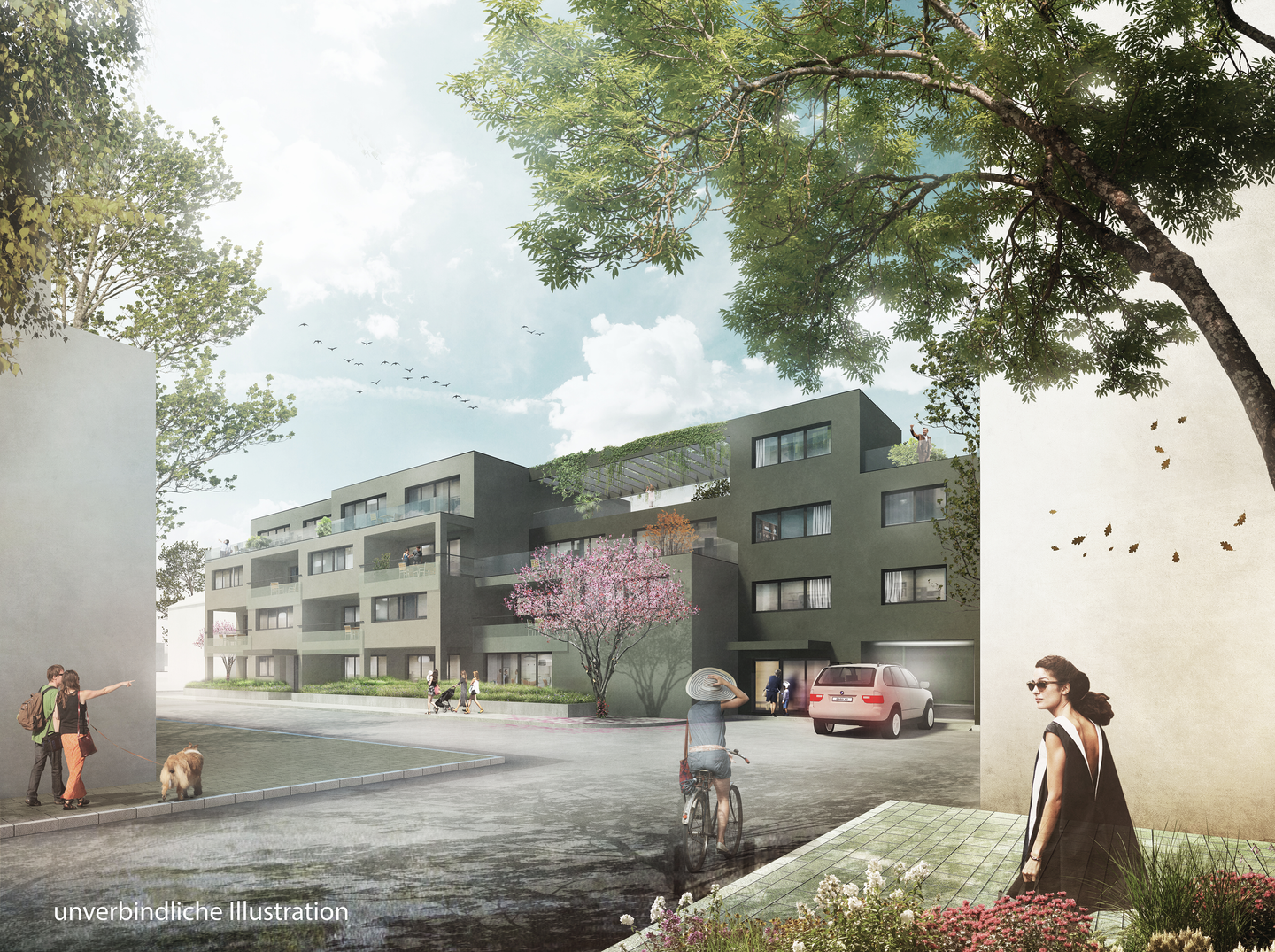 2-Zimmer-Neubauwohnung in Mannheim-Waldhof