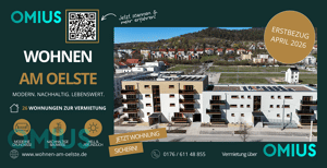 Rollstuhlgerecht - 2R-WE - Erstbezug "Wohnen Am Oelste" - nachhaltiger Neubau - WE Nr. 19 im EG – 7743 Jena – Vorschaubild 2