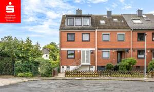 Bremen-Ellenerbrok-Schevemoor: Gepflegtes Endhaus mit Wintergarten, Balkon und Einzelgarage – 28325 Bremen – Vorschaubild 1