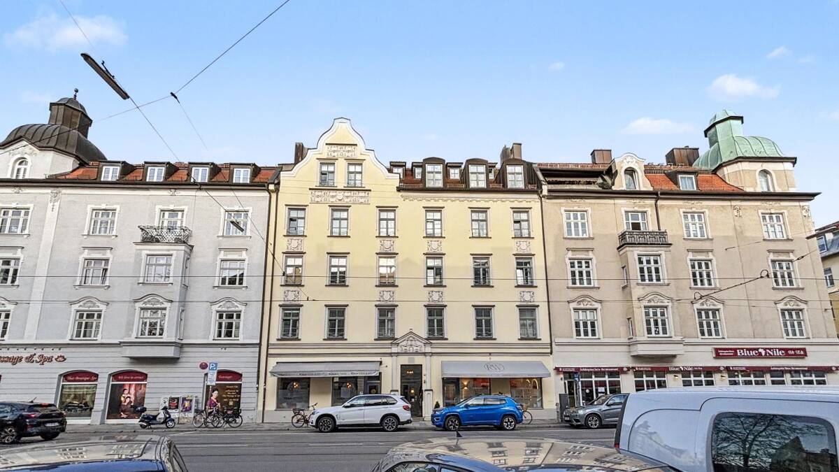 Wunderschöne 2-Zimmer-Jugendstilwohnung im Denkmalschutz von München-Schwabing - vermietet – 80796 München – Bild 1 von 9