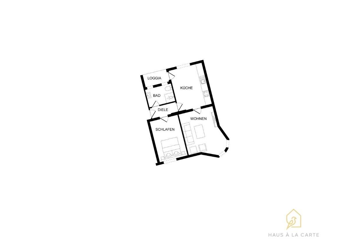 Erstbezug im Denkmal in Barmen: Großzügige 2-Zimmer-Etagenwohnung mit Balkon & Parkett