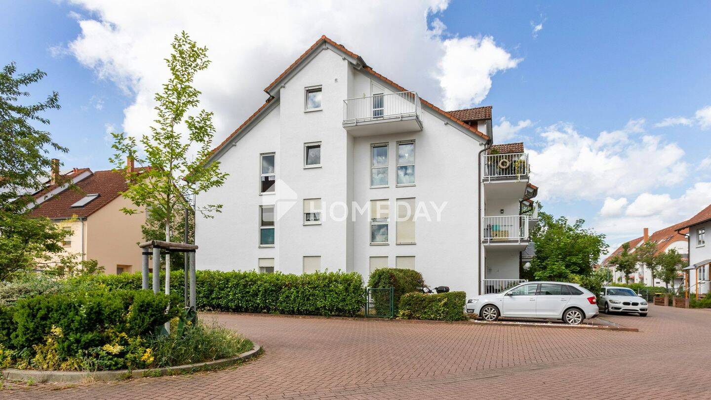 Sofort bezugsfrei: 2-Zimmer-Wohnung mit Balkon und Tiefgaragenstellplatz – Ludwigshafen am Rhein – Vorschaubild 8