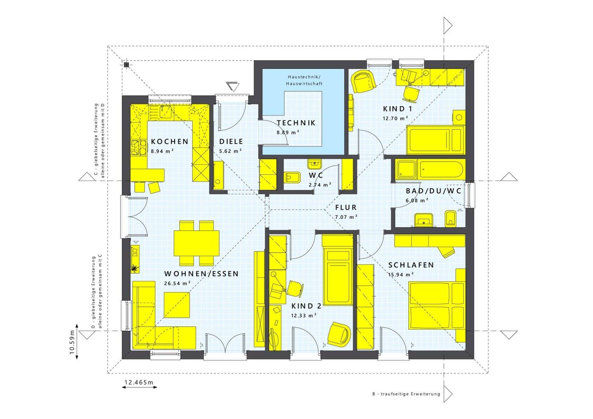 Bungalow in 07907 Schleiz mit 110 m² kaufen