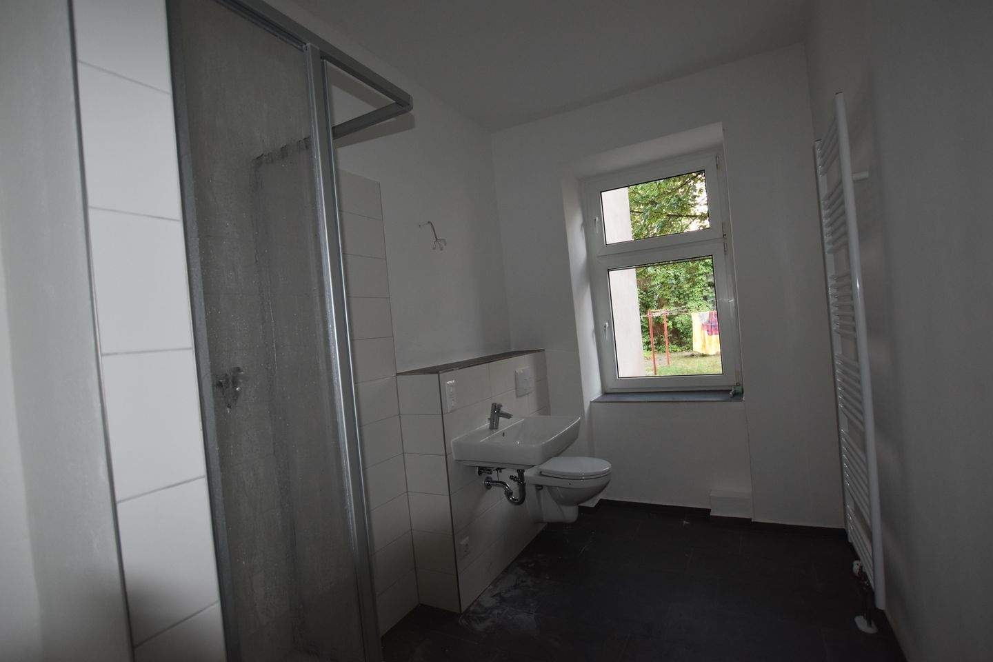 Helle gut geschnittene 3 Zimmerwohnung mit offener Küche Erstbezug nach Sanierung – Leipzig – Vorschaubild 7