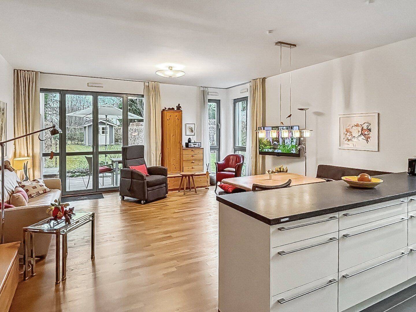 Bezugsfrei: Barrierefreie Erdgeschosswohnung mit großem Garten in Berlin-Lichterfelde – Berlin – Vorschaubild 3